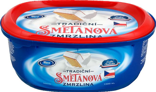 WERA NOVA Tradiční zmrzlina smetanová/čokoládová