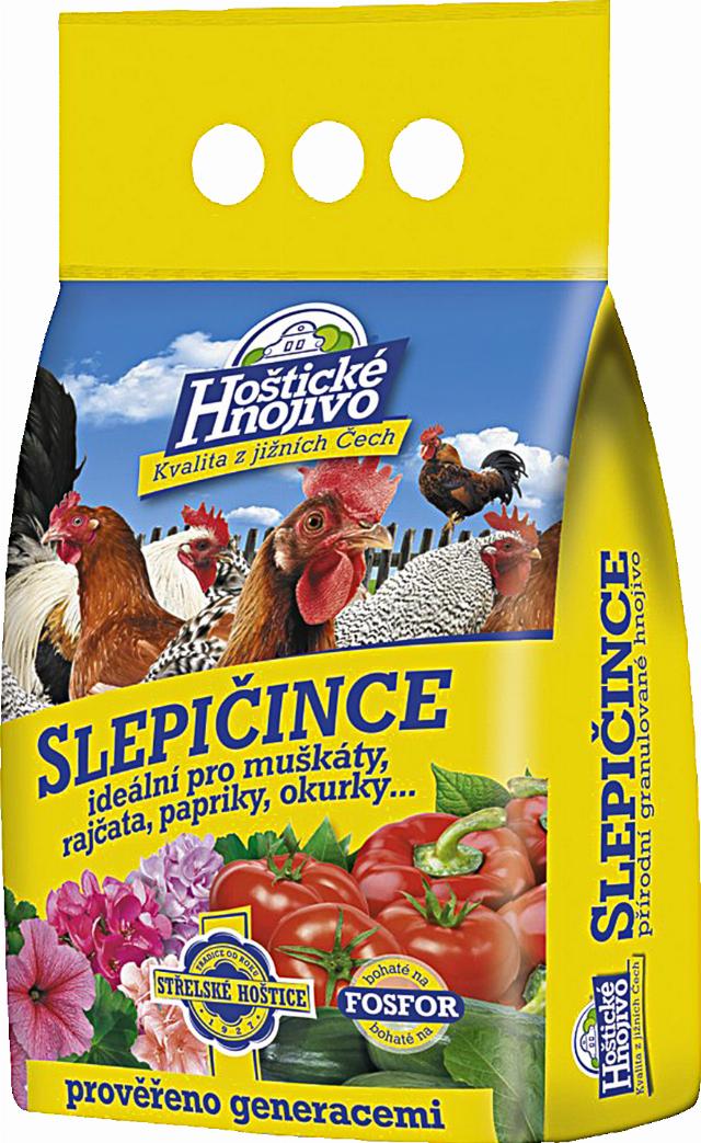 Hoštické hnojivo Slepičince 2,5 kg