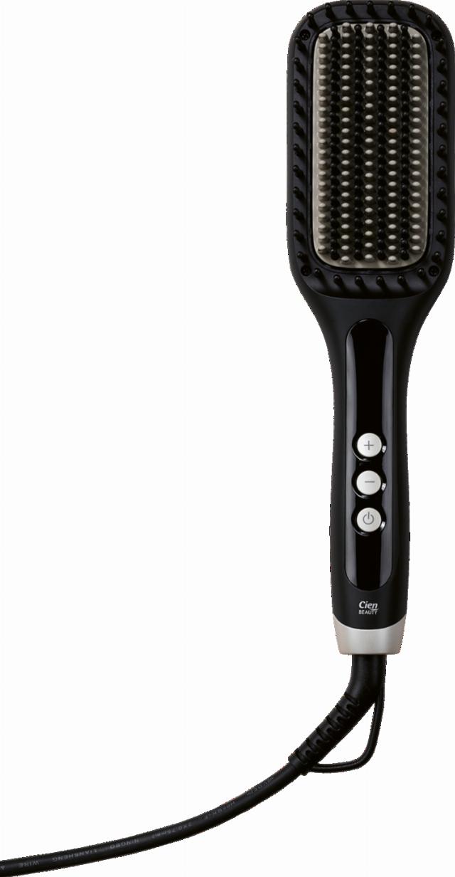 CIEN BEAUTY Žehlicí kartáč na vlasy 46 W