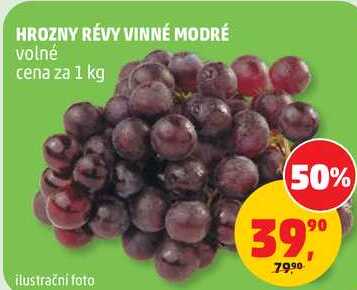 HROZNY RÉVY VINNÉ MODRÉ, 1 kg