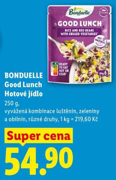 BONDUELLE Good Lunch Hotové jídlo, 250 g