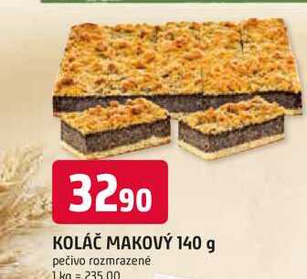KOLÁČ MAKOVÝ 140 g 