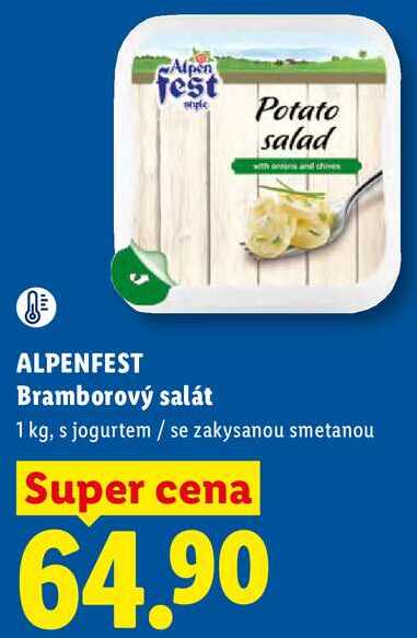 ALPENFEST Bramborový salát, 1 kg