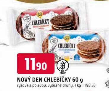 NOVÝ DEN CHLEBÍČKY 60 g
