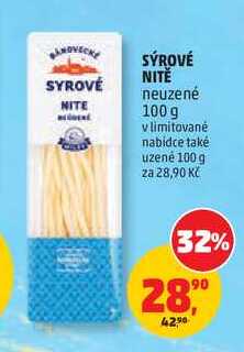 SÝROVÉ NITĚ neuzené, 100 g