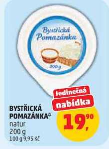 BYSTŘICKÁ POMAZÁNKA natur, 200g