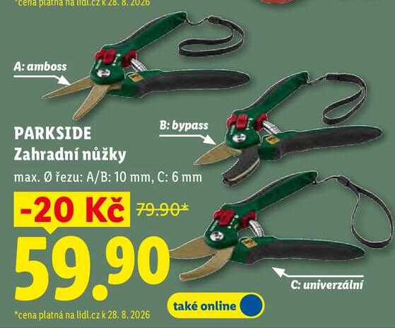 PARKSIDE Zahradní nůžky