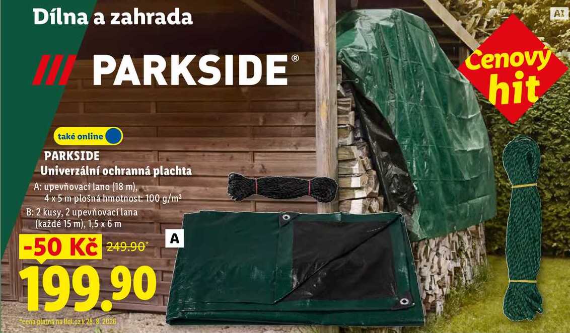 PARKSIDE Univerzální ochranná plachta