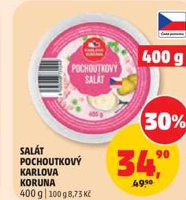 SALÁT POCHOUTKOVÝ KARLOVA KORUNA, 400 g
