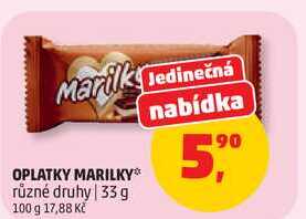OPLATKY MARILKY různé druhy, 33 g