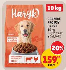 GRANULE PRO PSY HARYK, 10 kg 