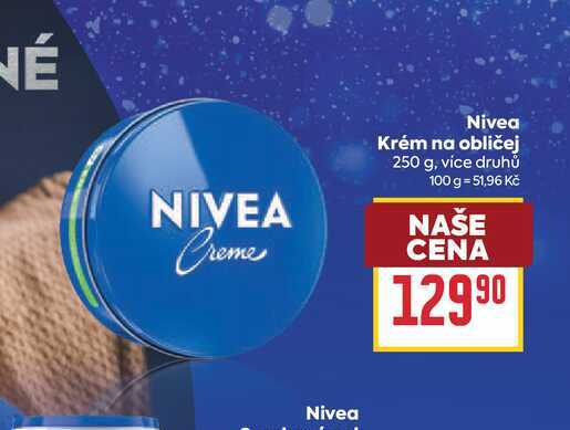 Nivea Krém na obličej 250 g