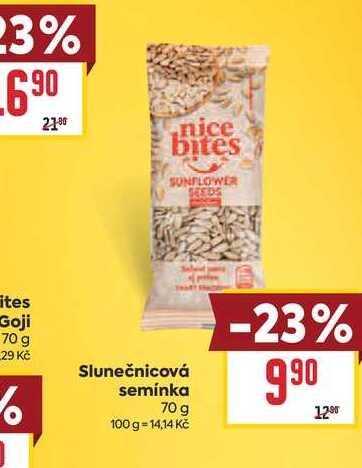 Slunečnicová semínka 70 g