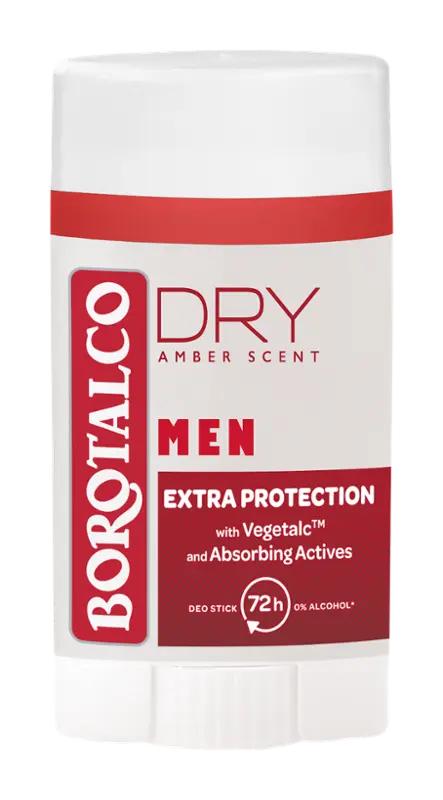 Borotalco Deodorant tuhý pro muže Dry Amber Scent, 40 ml