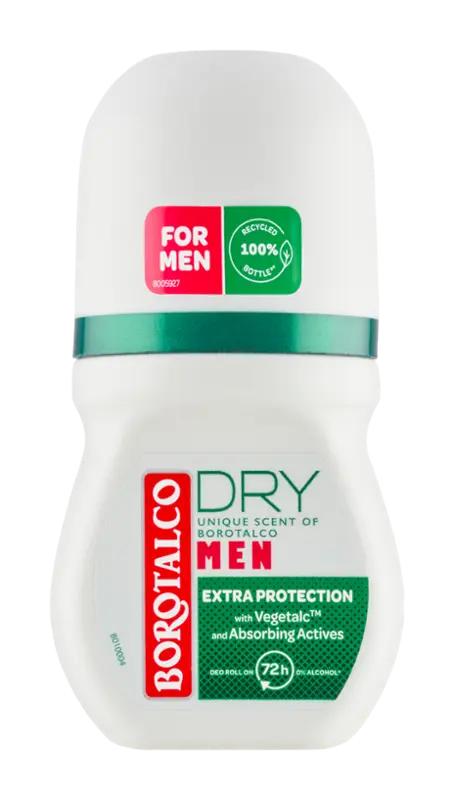 Borotalco Deodorant roll-on pro muže Dry Unique Scent, 50 ml
