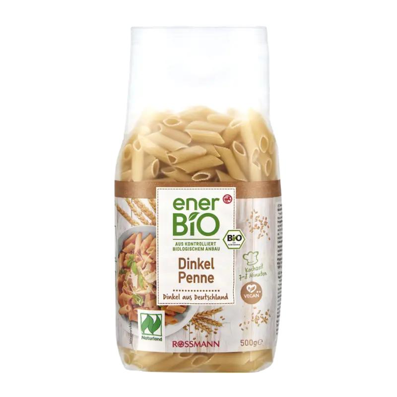 enerBiO BIO špaldové těstoviny penne, 500 g