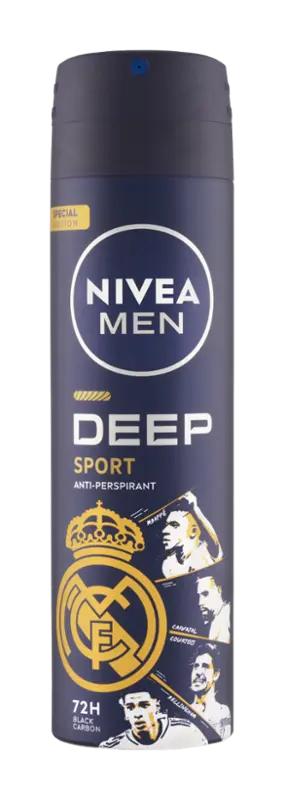 NIVEA Men Antiperspirant sprej pro muže Deep Sport, různé druhy, 150 ml