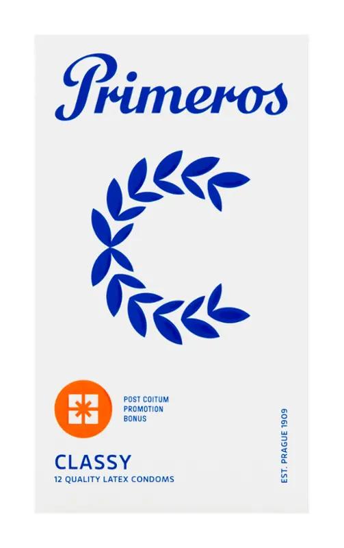 Primeros Classy kondomy z kvalitního latexu, 12 ks