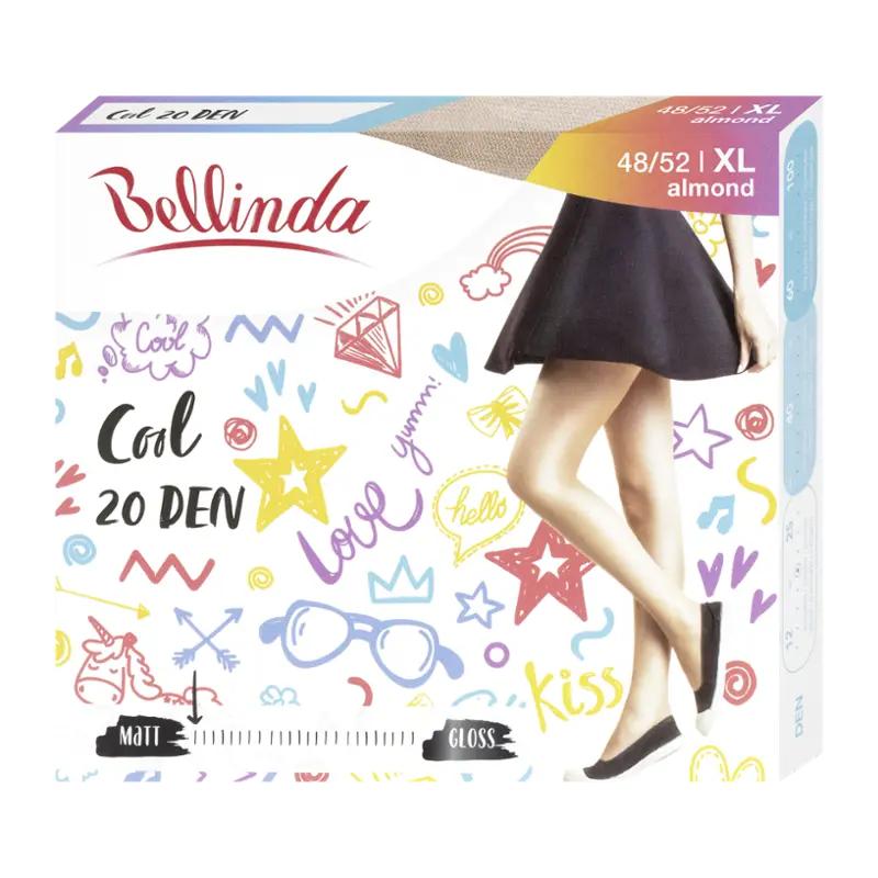 Bellinda Punčochové kalhoty COOL almond 20 DEN vel. XL, 1 ks