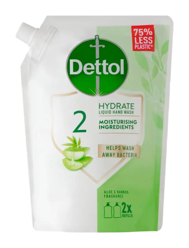 Dettol Tekuté mýdlo Aloe a bambus náhradní náplň, 500 ml