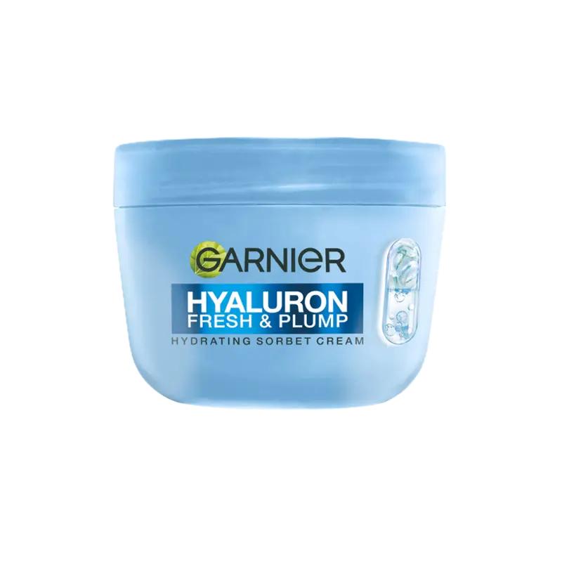 Garnier Hydratační sorbet krém Hyaluron Fresh & Plump, 85 ml