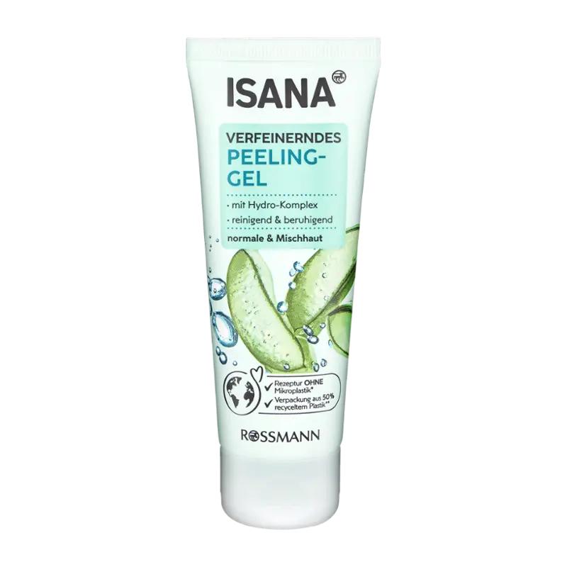 ISANA Čisticí pleťový peeling s Aloe vera, 75 ml
