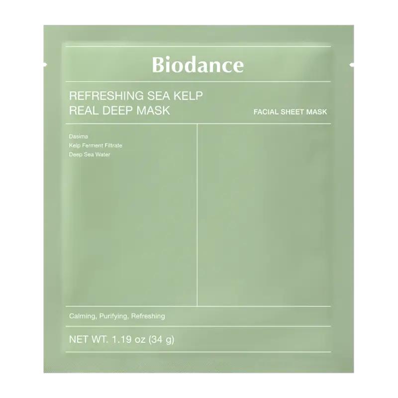 Biodance Pleťová maska Refreshing Sea Kelp Real Deep Mask, 34 g