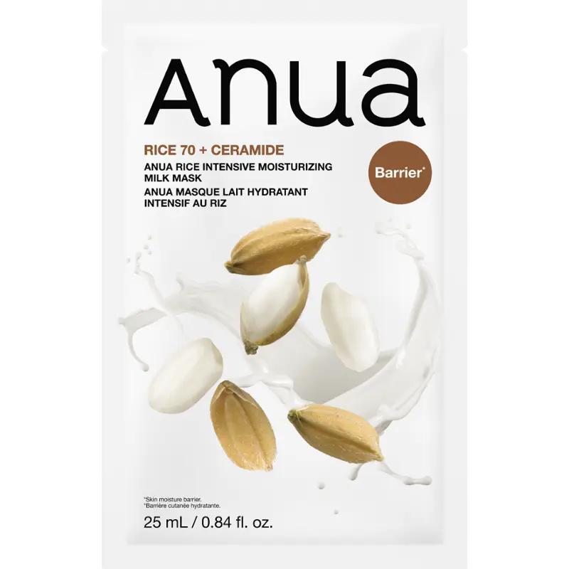 Anua  Pleťová maska Rice 70 + Ceramide, 25 ml