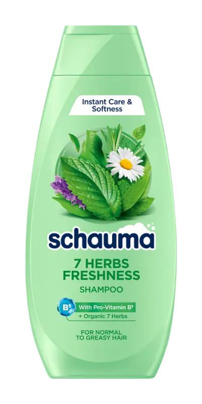 Schauma Šampon 7 Herbs Freshness, 400 ml