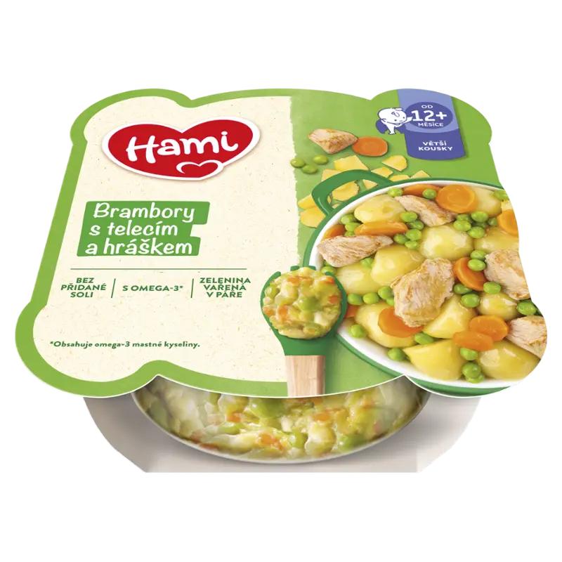 Hami Brambory s telecím a hráškem
