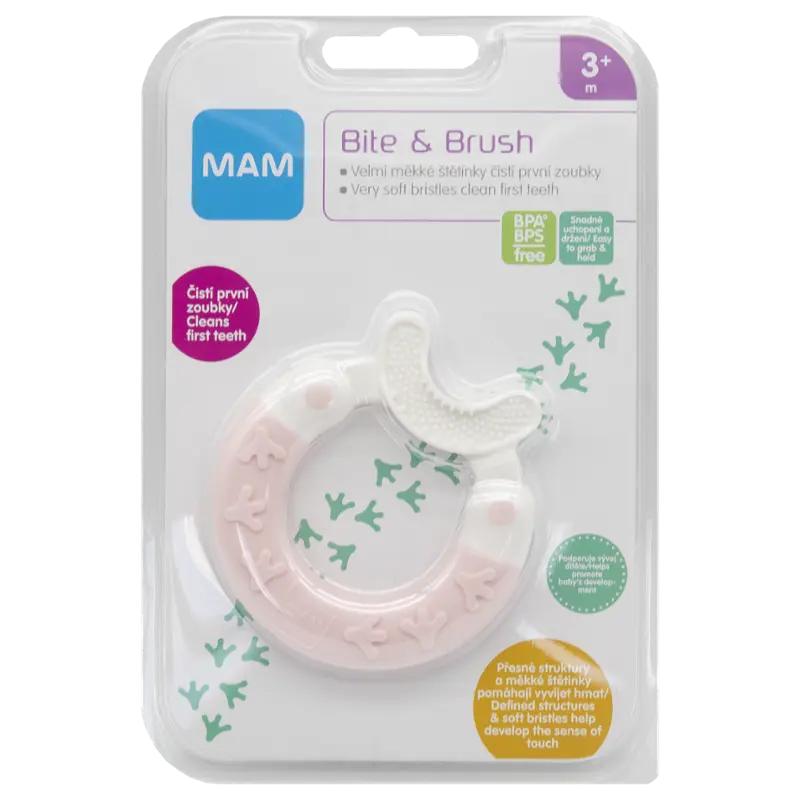MAM Kousátko Bite & Brush, 3m+, různé druhy, 1 ks