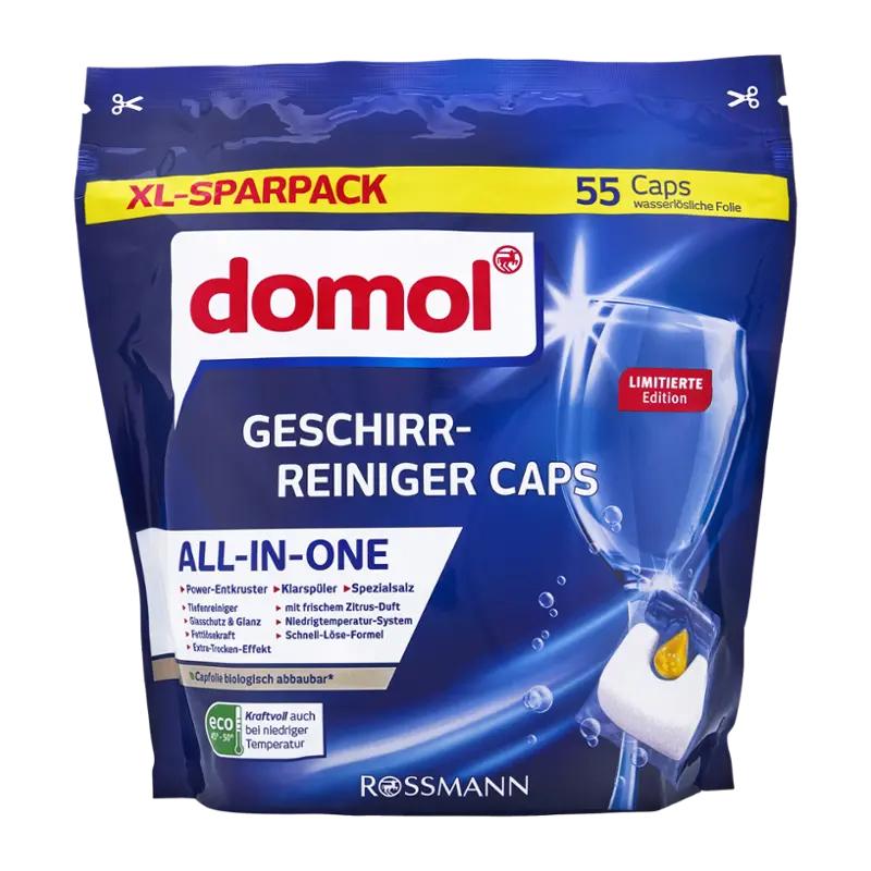 Domol Tablety do myčky All in One XL, 55 ks