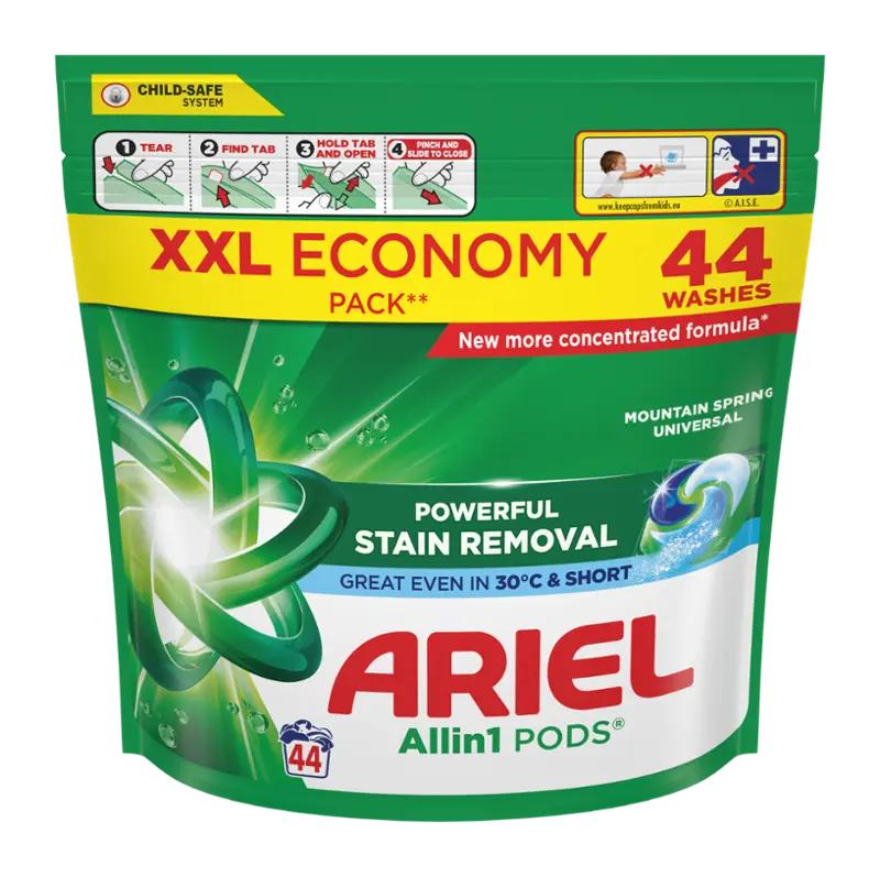 Ariel Kapsle na praní All-in-1 PODS Mountain Spring, 44 pd