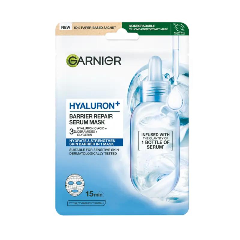Garnier Hydratační pleťová maska Hyaluron+ Repair, 1 ks
