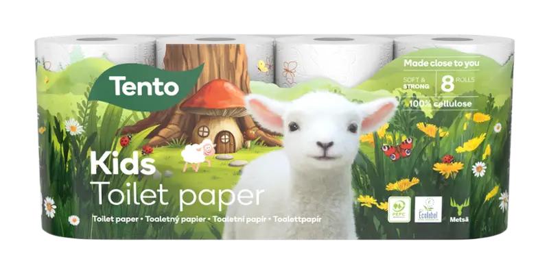 Tento Toaletní papír Kids 3vrstvý, různé druhy, 144 m