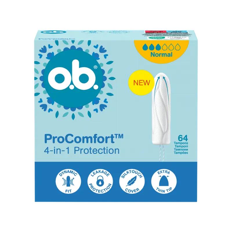 o.b. Tampony ProComfort Normal, 64 ks