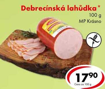 Debrecínská lahůdka, 100 g 