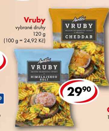 Vruby, 120 g