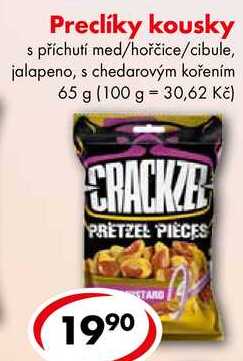 Preclíky kousky, 65 g