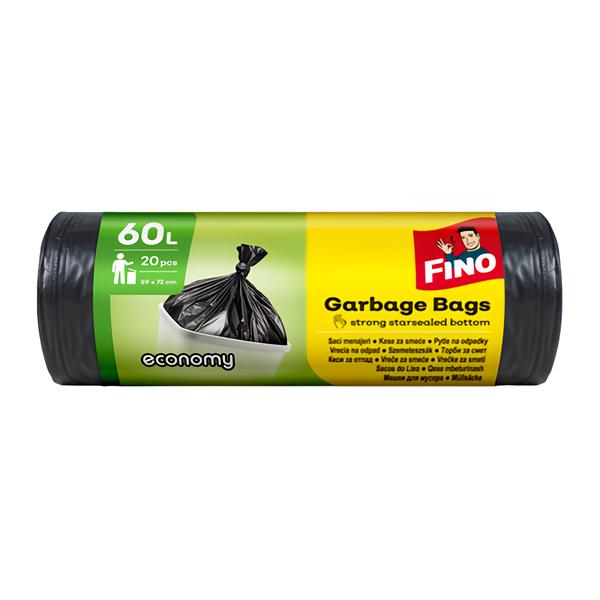 Fino Odpadkové pytle HDPE 60l