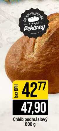 Chléb podmáslový 800 g