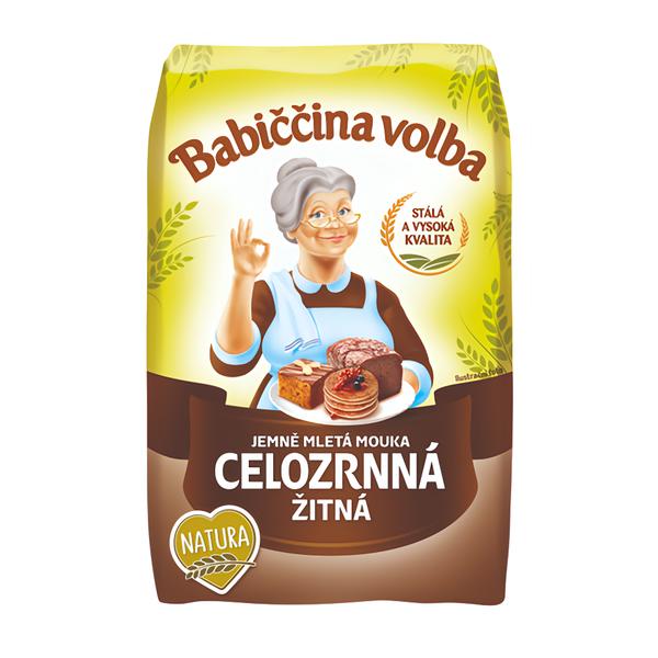 Babiččina Volba Žitná celozrnná