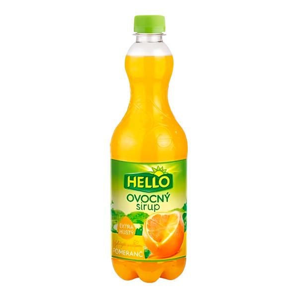 Hello ovocný sirup extra hustý Pomeranč