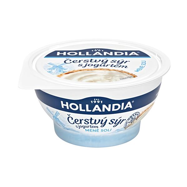 Hollandia Čerstvý sýr s jogurtem, méně soli