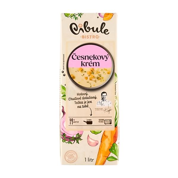 Cibule Bistro Česnekový krém