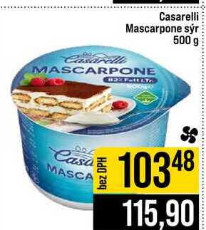 Casarelli Mascarpone sýr 500 g