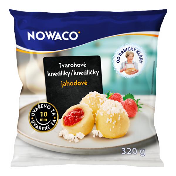 Nowaco Tvarohové knedlíky jahodové