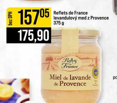Reflets de France levandulový med z Provence 375 g 