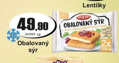 Obalovaný sýr 200 g