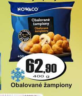 Obalované žampiony 400 g